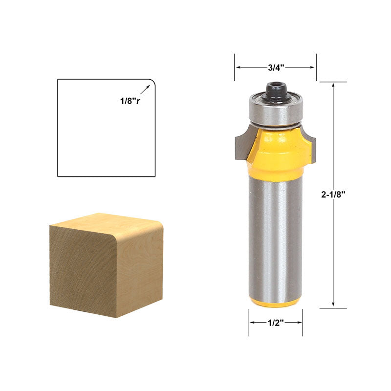 Flush Trim Template Router Bit Set