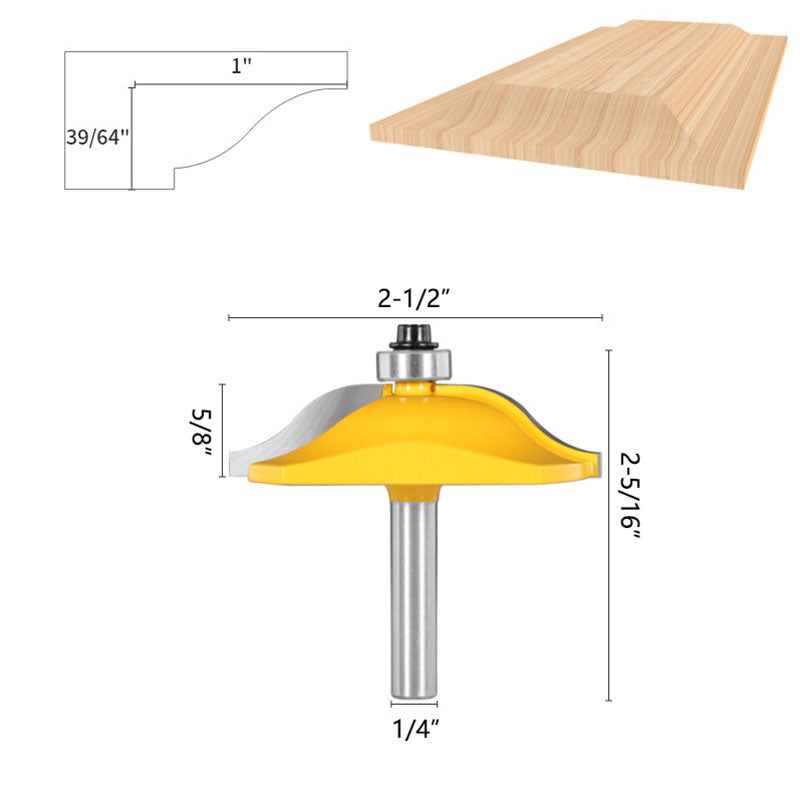 Flush Trim Template Router Bit Set