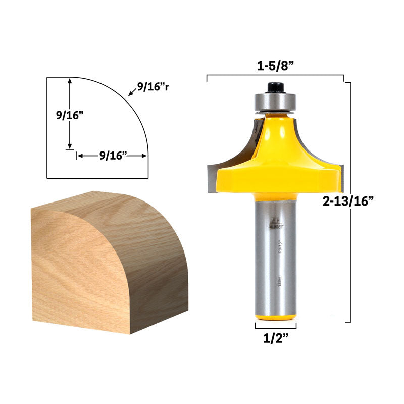 Flush Trim Template Router Bit Set